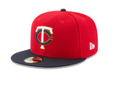 NEW ERA 59FIFTY  MINNESOTA TWINS Two Toned Red/Navy