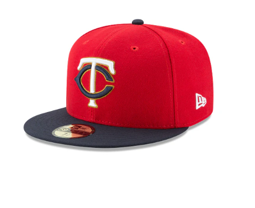 NEW ERA 59FIFTY  MINNESOTA TWINS Two Toned Red/Navy
