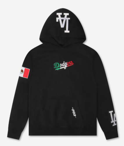 Pro Standard LA Dodgers Mexico Wingspan Hoodie - Black