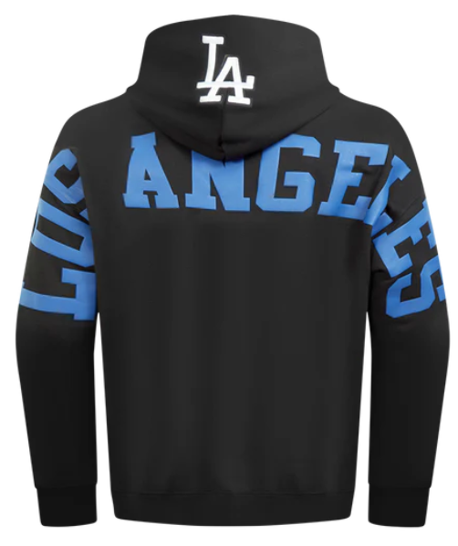 Pro Standard LA Dodgers Wingspan Hoodie - Black