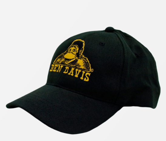 Ben Davis Baseball Cap – Gold Embroidery