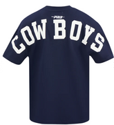 Pro Standard NFL DALLAS COWBOYS WINGSPAN MEN'S COTTON JERSEY DROP SHOULDER TEE