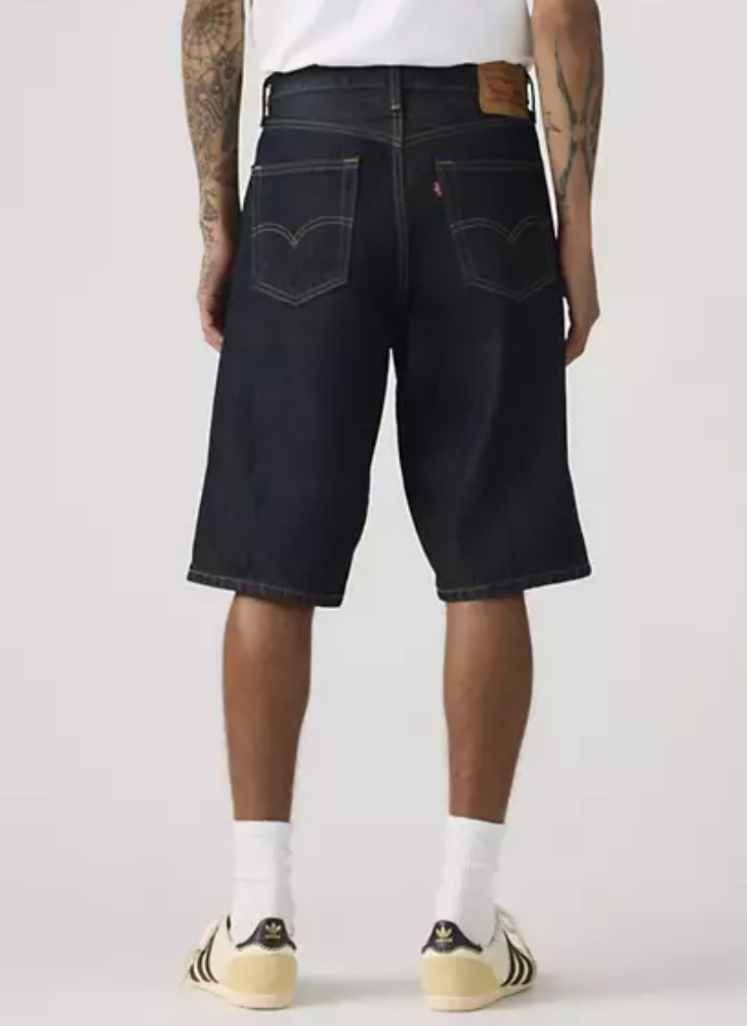 Levi's 470 Baggy Fit Men's Shorts- Dark Blue