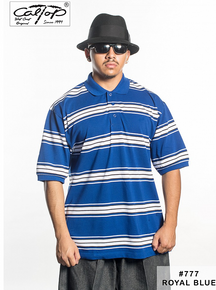 Cal Top Stripe Pique Polo