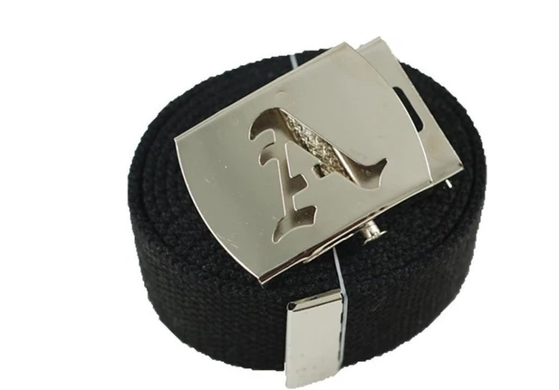 Old English Initial Buckle & Belt