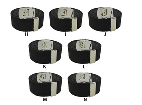 Old English Initial Buckle & Belt