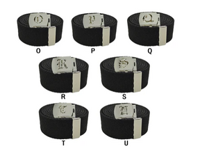 Old English Initial Buckle & Belt