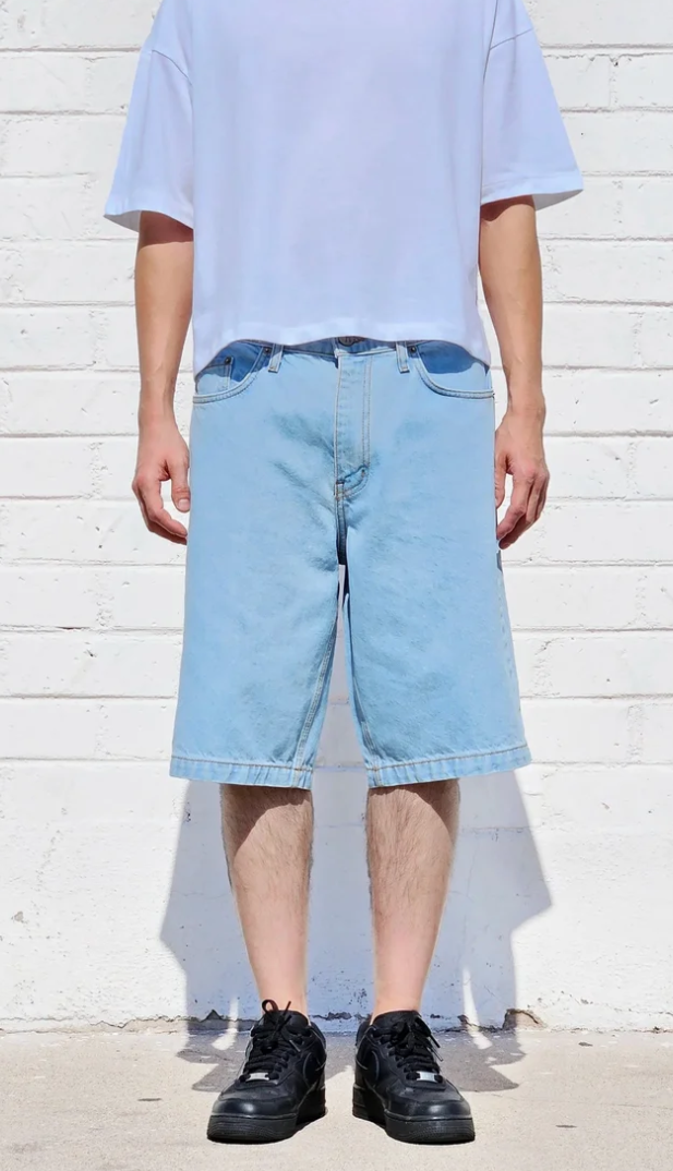 Neo Blue Denim Shorts