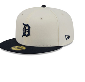 NEW ERA 59FIFTY DETROIT TIGERS 2 Toned Ivory/Navy