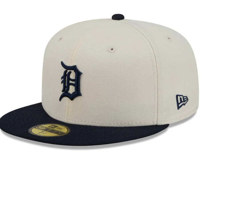 NEW ERA 59FIFTY DETROIT TIGERS 2 Toned Ivory/Navy