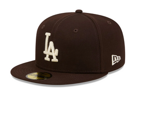 New Era 5950 Los Angeles Dodgers Brown