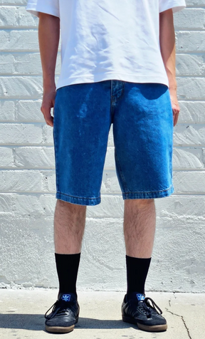 Neo Blue Denim Shorts