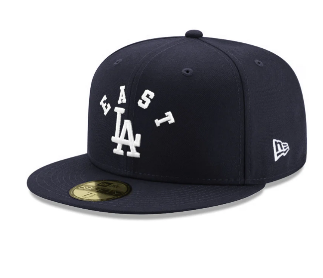 New Era East Los Angeles Dodgers Navy 59Fifty Fitted
