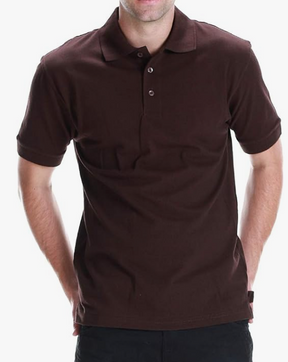 All Brand Men's Polo Shirt - Short Sleeve Regular Fit Classic Pique Solid Casual 3 Button Collared Top