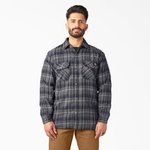 Dickies Water Repellent Fleece-Lined Flannel Shirt Jacket TJ210