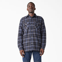 Dickies Water Repellent Fleece-Lined Flannel Shirt Jacket TJ210