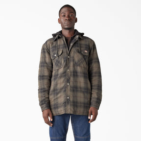 Dickies Water Repellent Flannel Hooded Shirt Jacket TJ211