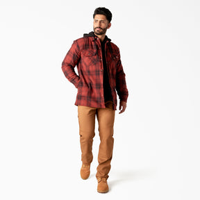 Dickies Water Repellent Flannel Hooded Shirt Jacket TJ211