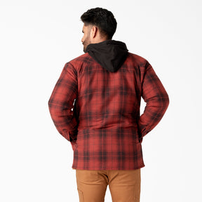 Dickies Water Repellent Flannel Hooded Shirt Jacket TJ211