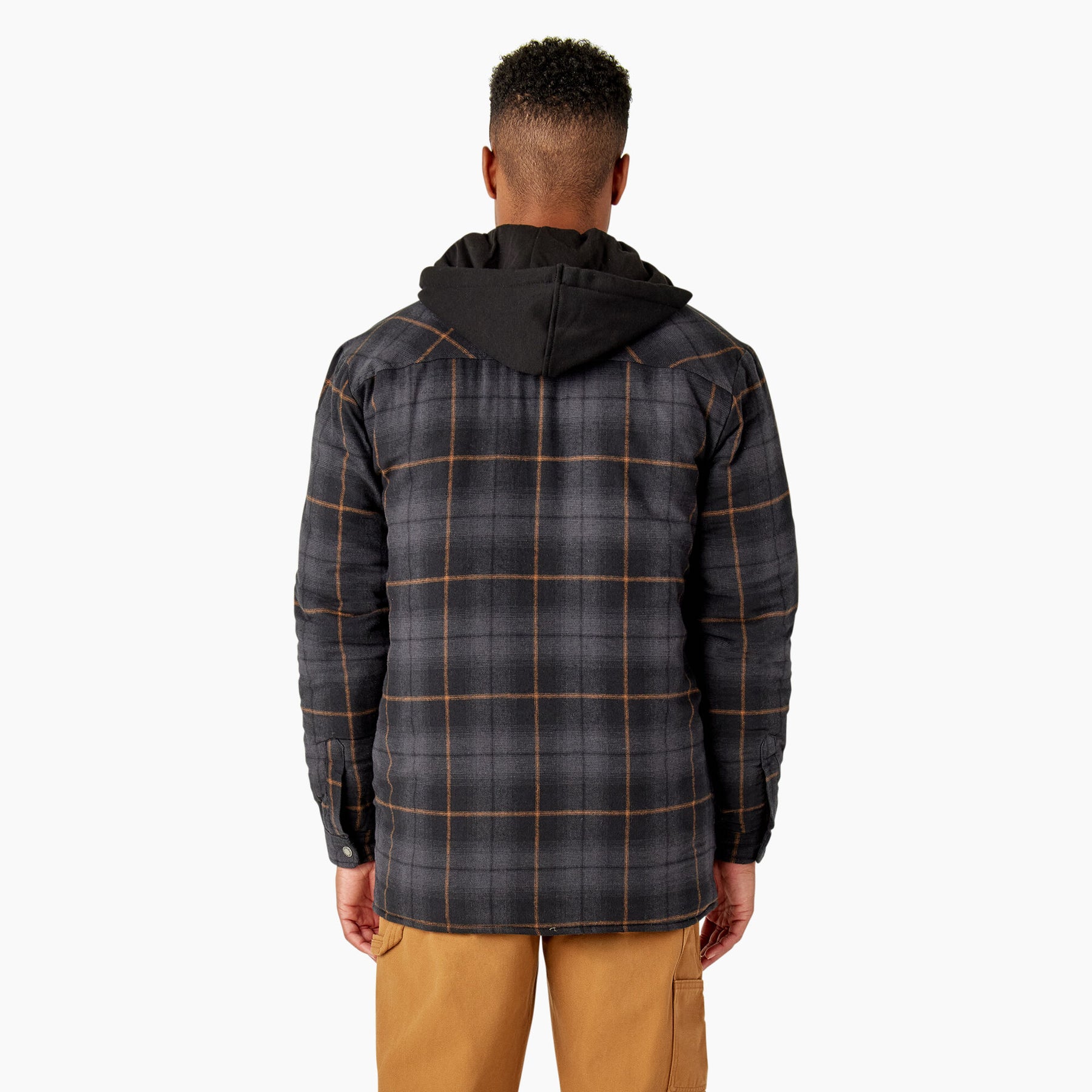 Dickies Water Repellent Flannel Hooded Shirt Jacket TJ211