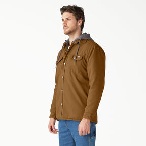 Dickies Water Repellent Duck Hooded Shirt Jacket TJ213