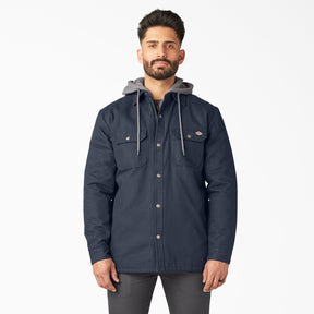 Dickies Water Repellent Duck Hooded Shirt Jacket TJ213