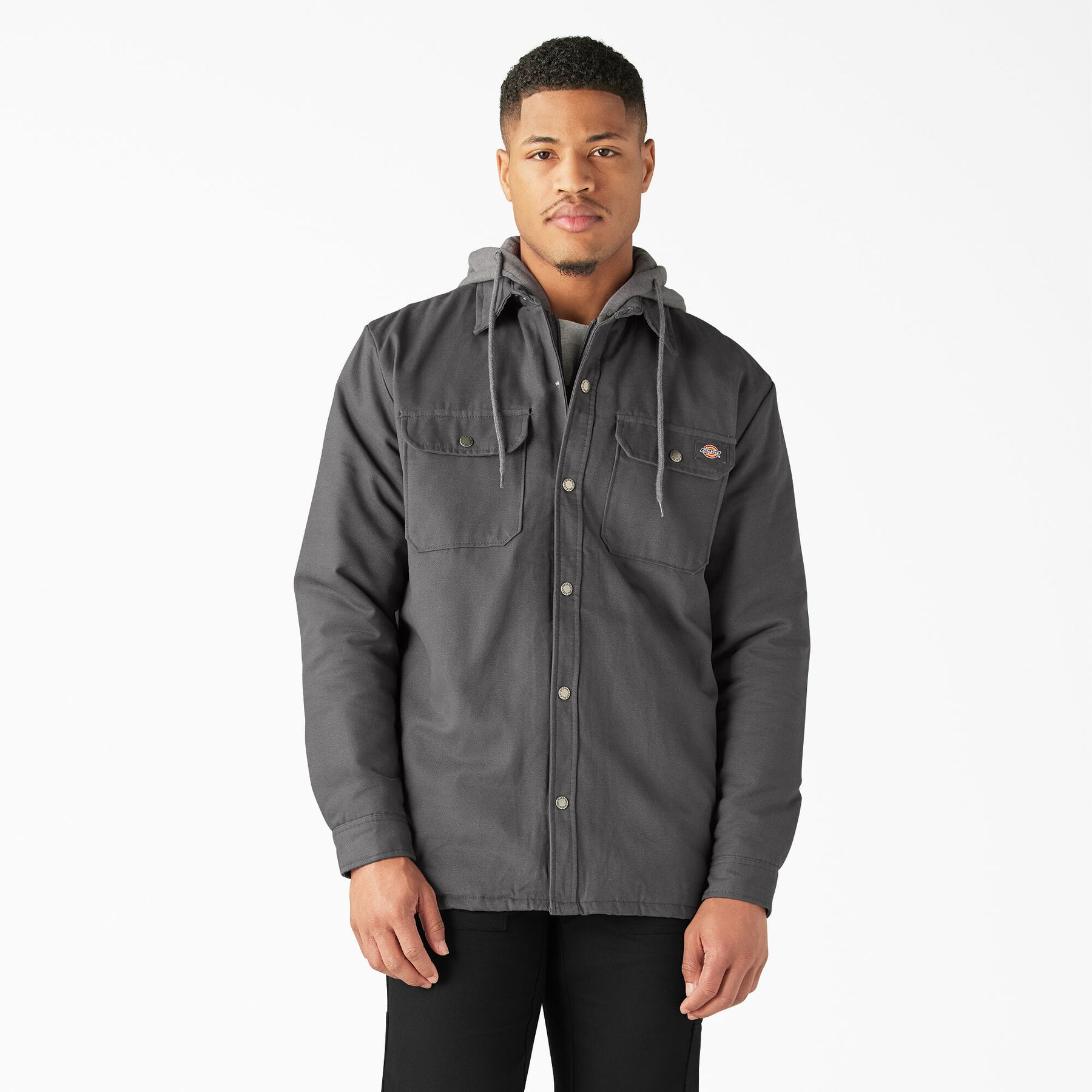 Dickies Water Repellent Duck Hooded Shirt Jacket TJ213