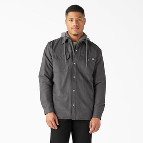 Dickies Water Repellent Duck Hooded Shirt Jacket TJ213