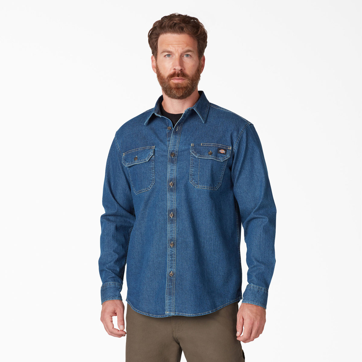 FLEX Denim Long Sleeve Shirt WL301