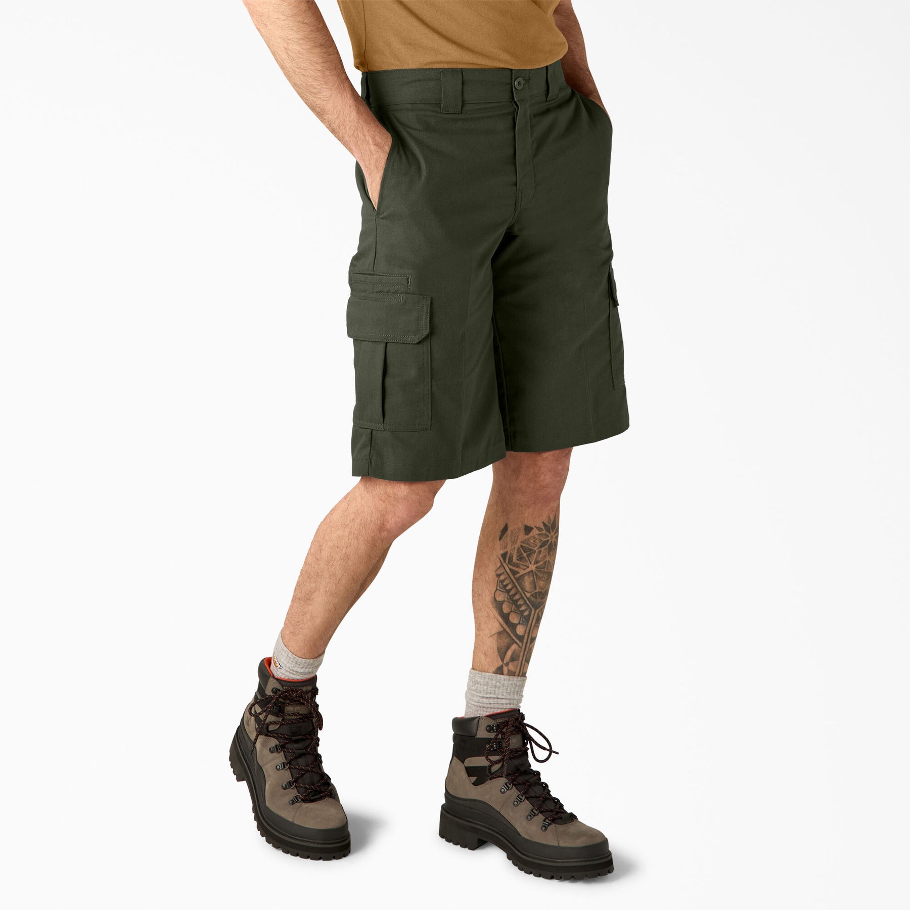 Dickiex FLEX Relaxed Fit Cargo Shorts, 13" WR557