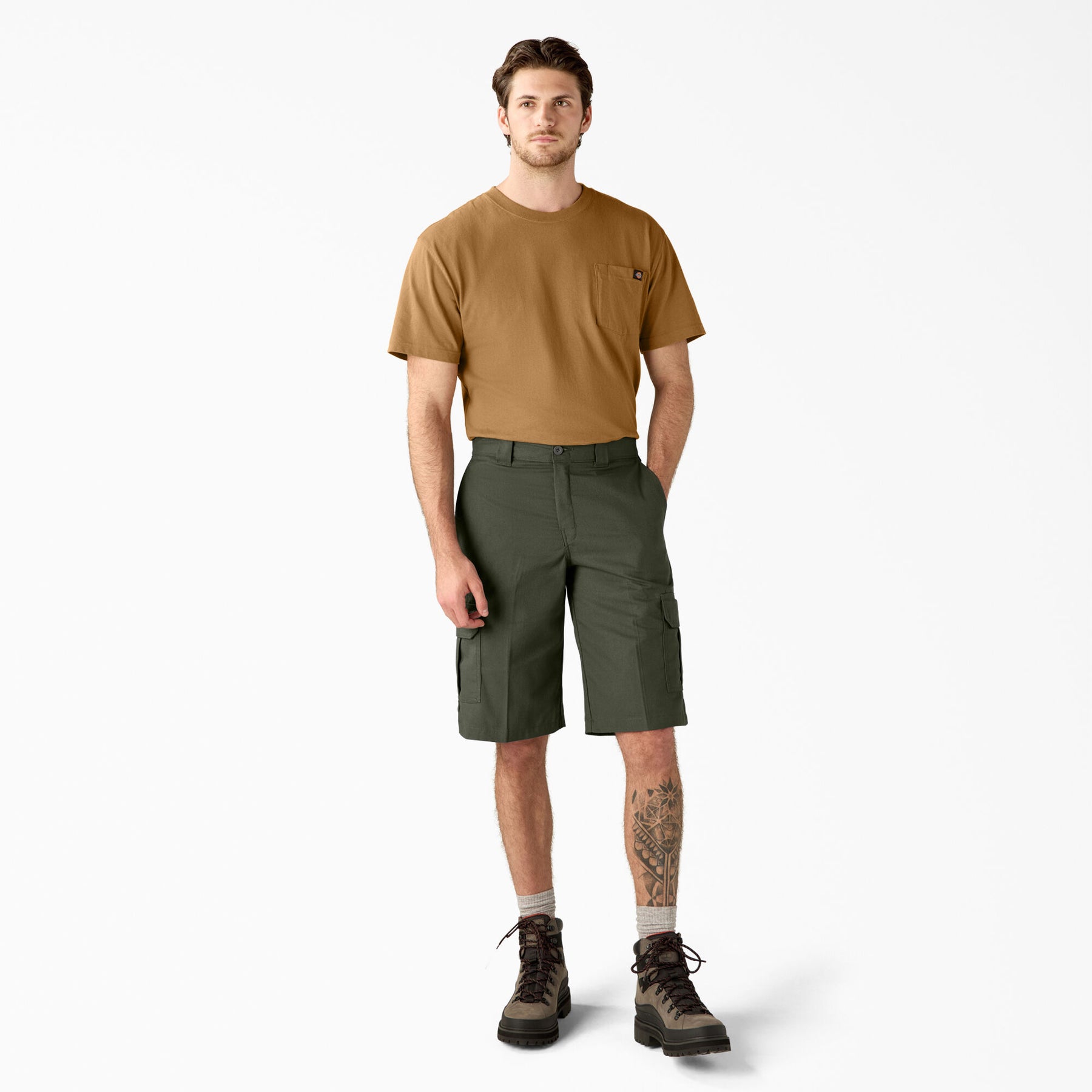 Dickiex FLEX Relaxed Fit Cargo Shorts, 13" WR557