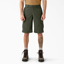 Dickiex FLEX Relaxed Fit Cargo Shorts, 13" WR557