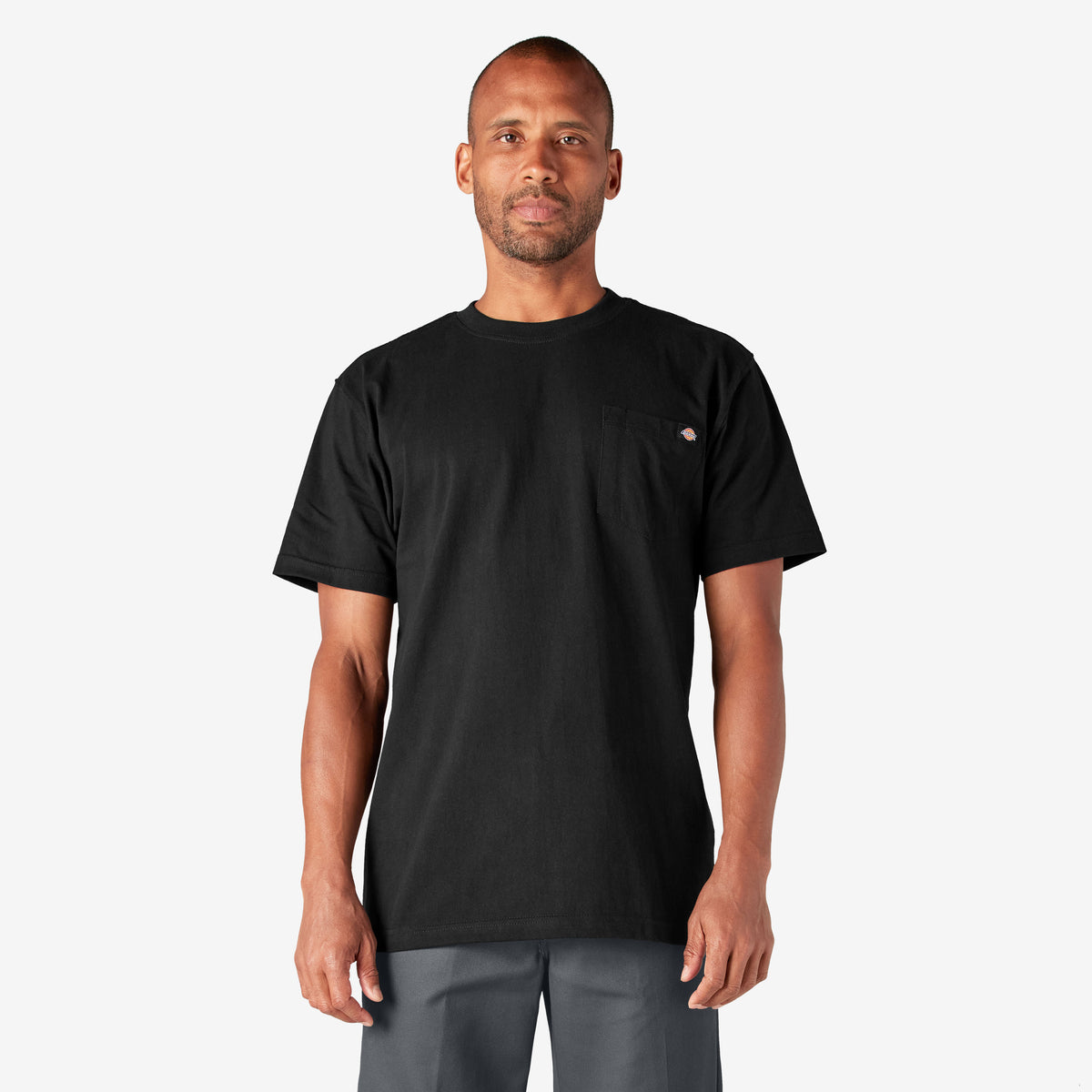 Dickies Heavyweight Short Sleeve Pocket T-Shirt Black WS450BK