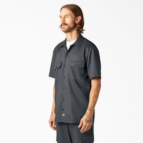 Dickies FLEX Relaxed Fit Short Sleeve Work Shirt WS675