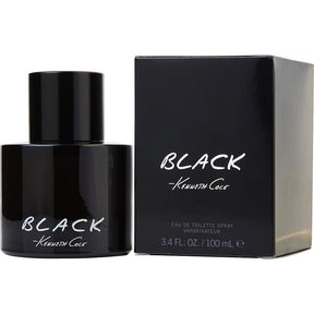 Men's Black Cologne by Kenneth Cole Eau De Toilette Spra 3.4 oz