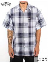 Cal Top 1000 S/S Plaid Shirt
