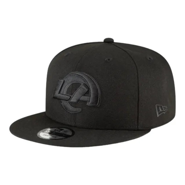 9Fifty Los Angeles Rams Black / Black Snapback