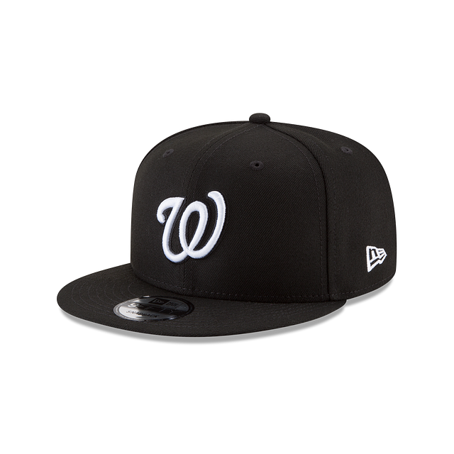 MLB New Era 9Fifty Basic Snapback Nationals Black / White 950