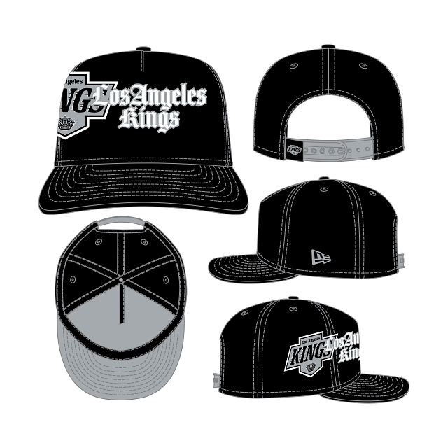 Los Angeles Kings Black Snapback 60934907