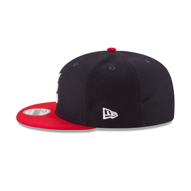 MLB New Era 9Fifty Basic Snapback Atlanta Braves Navy / Red 950