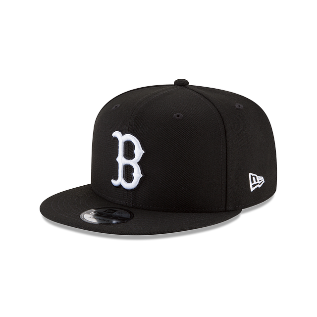 MLB New Era 9Fifty Basic Snapback Boston Redsox Black / White 950