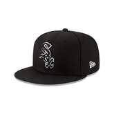 MLB BASIC 5950 Chicago Whitesox Black / White Outline