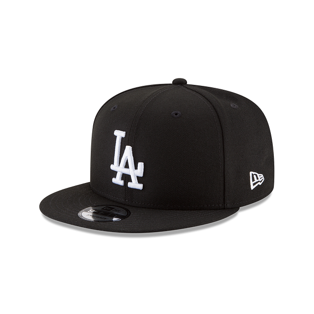 MLB New Era 9Fifty Basic Snapback Dodgers Black / White 950