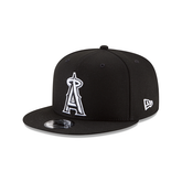 MLB New Era 9Fifty Basic Snapback Angels Black / White 950