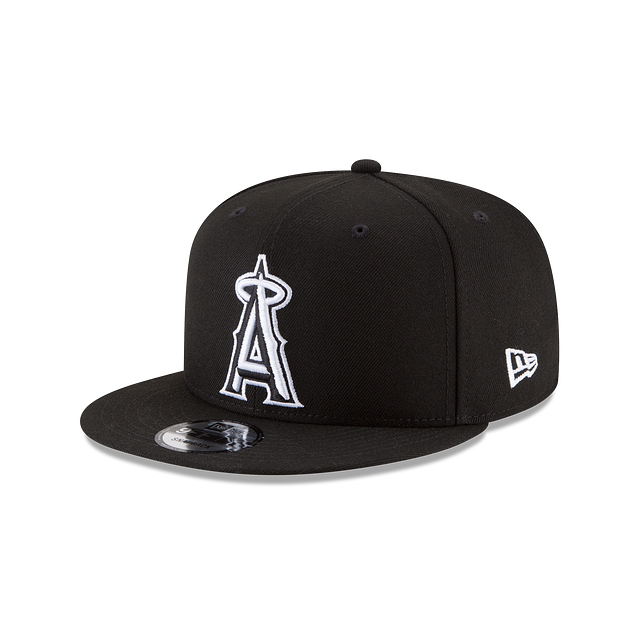 MLB New Era 9Fifty Basic Snapback Angels Black / White 950