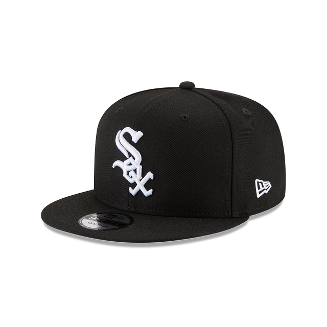 MLB New Era 9Fifty Basic Snapback Chicago Whitesox Black / White 950