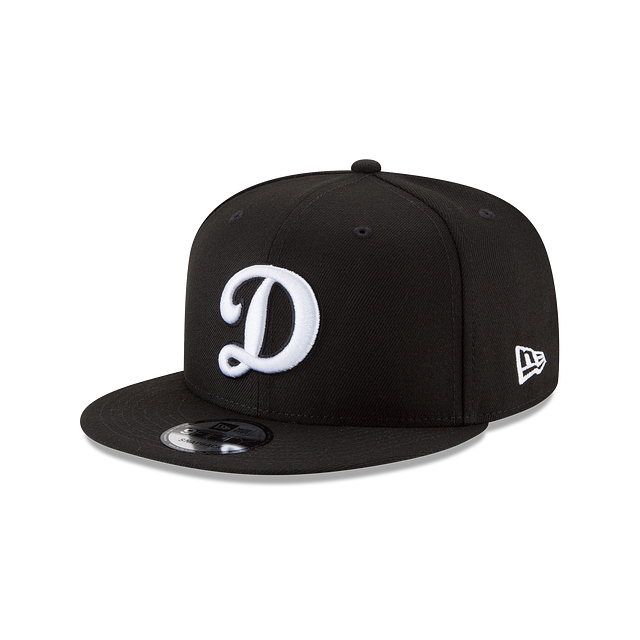 MLB New Era 9Fifty Basic Snapback Dodgers D Black / White 950