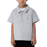 Pro Club Kid's Half-Zip Work Shirt