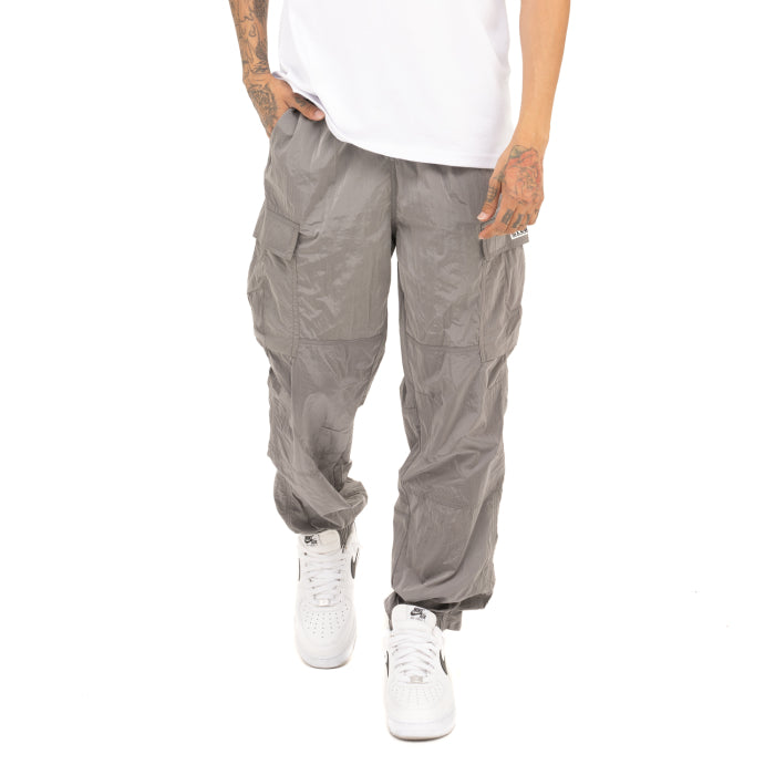 Pro Club Men's Comfort Metallic Nylon Cargo Pant