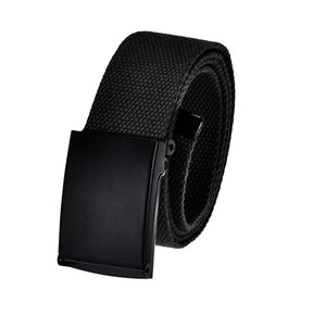 Canvas Military Web Belt & Buckle